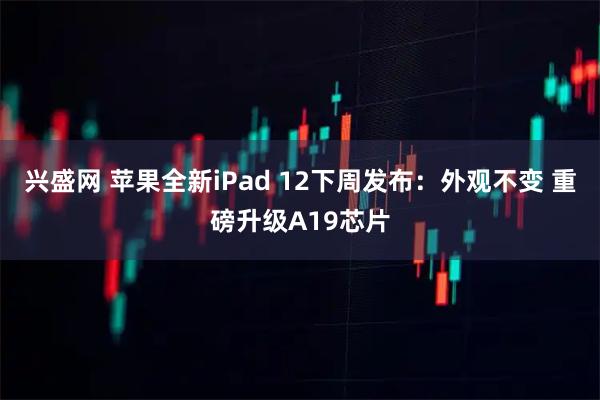 兴盛网 苹果全新iPad 12下周发布：外观不变 重磅升级A19芯片