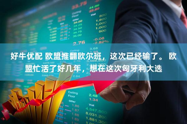 好牛优配 欧盟推翻欧尔班，这次已经输了。 欧盟忙活了好几年，想在这次匈牙利大选